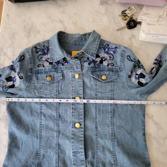 Ruby Rd jean jacket - Picture 6 of 6